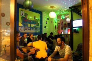 Green Studio Hostel Lounge in Belgrade