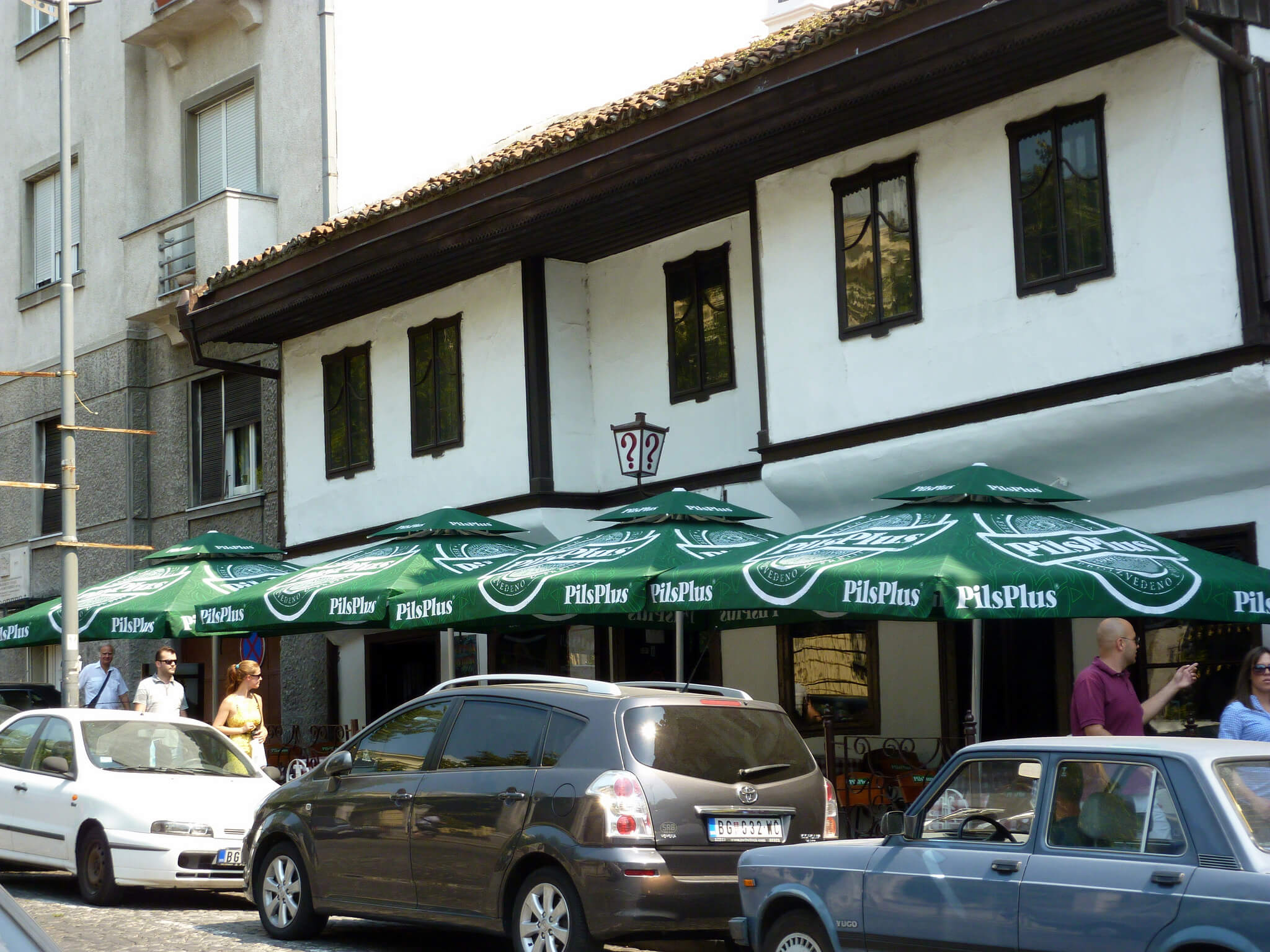 Question Mark, First Kafana in Serbia - Belgrade